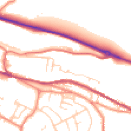Daytime road noise heatmap for S36 2AF