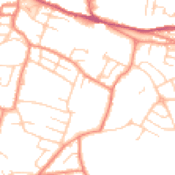 Daytime road noise heatmap for S36 2AP