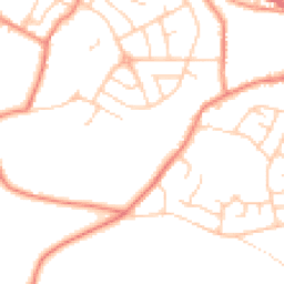 Daytime road noise heatmap for S36 2DF