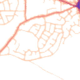 Daytime road noise heatmap for S36 2NH