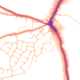 Daytime road noise heatmap for S36 2PF