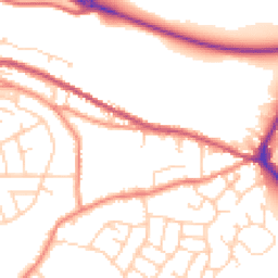 Daytime road noise heatmap for S36 2PY