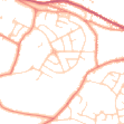 Daytime road noise heatmap for S36 2QG