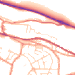 Daytime road noise heatmap for S36 2RH