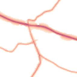 Daytime road noise heatmap for S36 4GQ