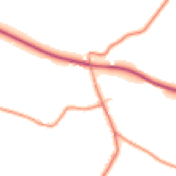 Daytime road noise heatmap for S36 4GW