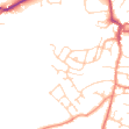 Daytime road noise heatmap for S36 6AF