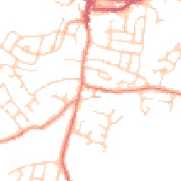 Daytime road noise heatmap for S36 6AY