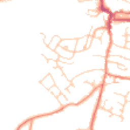 Daytime road noise heatmap for S36 6FR