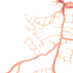 Daytime road noise heatmap for S36 6FS