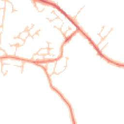 Daytime road noise heatmap for S36 6FT