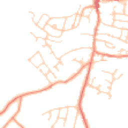 Daytime road noise heatmap for S36 6FZ