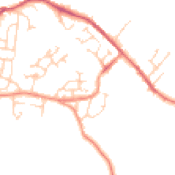 Daytime road noise heatmap for S36 6GE