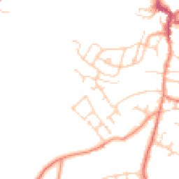 Daytime road noise heatmap for S36 6GP