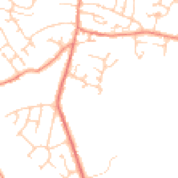 Daytime road noise heatmap for S36 6UA
