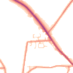 Daytime road noise heatmap for S36 7GT