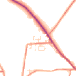 Daytime road noise heatmap for S36 7GU