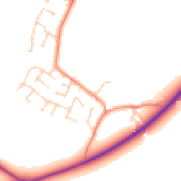 Daytime road noise heatmap for S36 7JJ