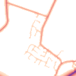 Daytime road noise heatmap for S36 7JT