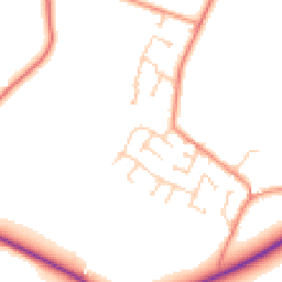 Daytime road noise heatmap for S36 7LB