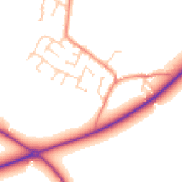 Daytime road noise heatmap for S36 7LG