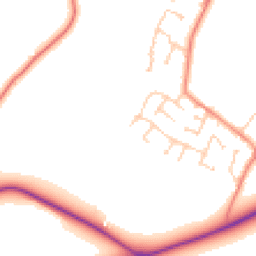 Daytime road noise heatmap for S36 7LH