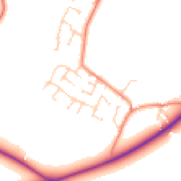 Daytime road noise heatmap for S36 7LN