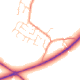 Daytime road noise heatmap for S36 7LT