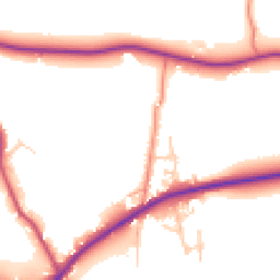 Daytime road noise heatmap for S36 8AT