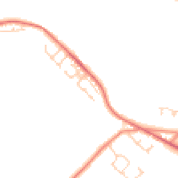 Daytime road noise heatmap for S36 8ZZ
