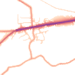 Daytime road noise heatmap for S36 9AL