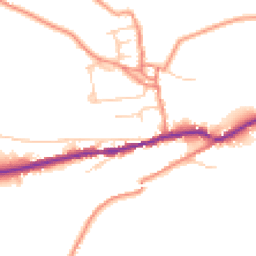 Daytime road noise heatmap for S36 9AT