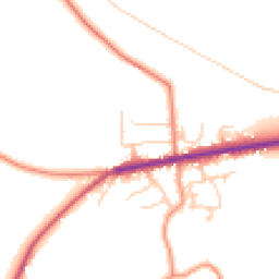 Daytime road noise heatmap for S36 9NX