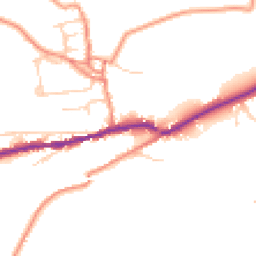 Daytime road noise heatmap for S36 9PT
