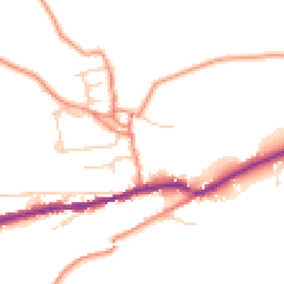 Daytime road noise heatmap for S36 9QG
