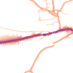 Daytime road noise heatmap for S36 9QX
