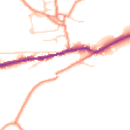 Daytime road noise heatmap for S36 9RA