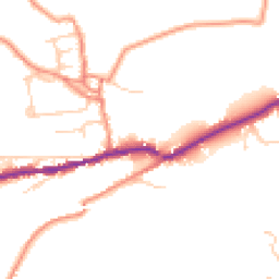 Daytime road noise heatmap for S36 9RG