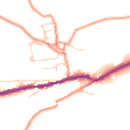 Daytime road noise heatmap for S36 9RH