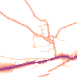 Daytime road noise heatmap for S36 9RY