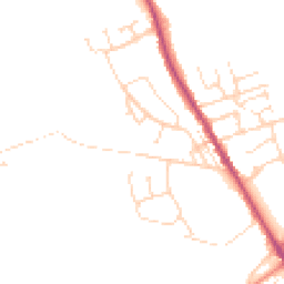 Daytime road noise heatmap for S42 5AD