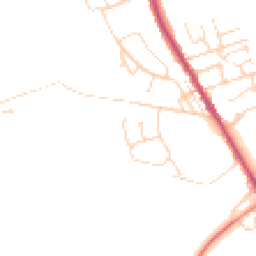 Daytime road noise heatmap for S42 5AE