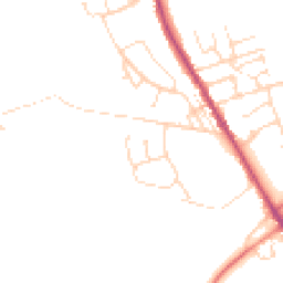 Daytime road noise heatmap for S42 5AF
