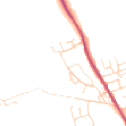 Daytime road noise heatmap for S42 5BB