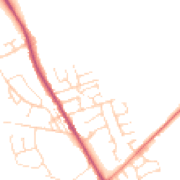 Daytime road noise heatmap for S42 5BH
