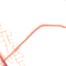 Daytime road noise heatmap for S42 5BP