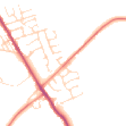 Daytime road noise heatmap for S42 5BW