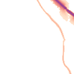 Night-time road noise heatmap for S42 5DA