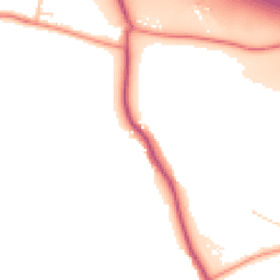 Daytime road noise heatmap for S42 5DE