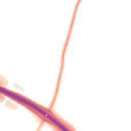 Night-time road noise heatmap for S42 5DH